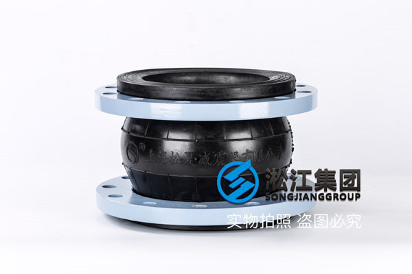 天津老客户采购防腐管道配置的橡胶软连接，介质是石灰浆液、硫酸钙浆液